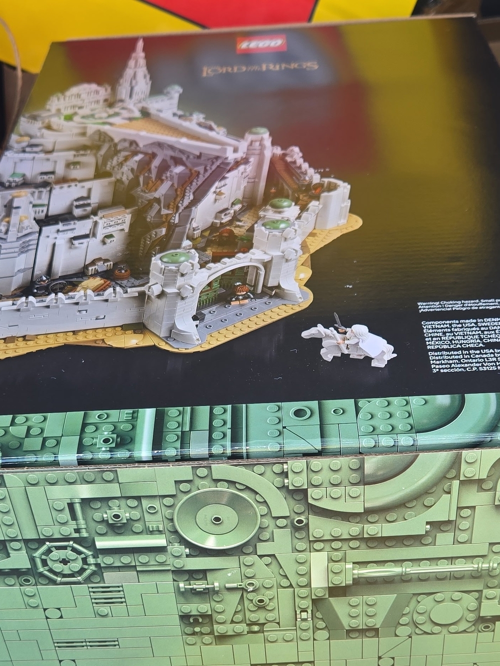 LEGO Lord of the Rings White and Tan Minas Tirith Building Set
